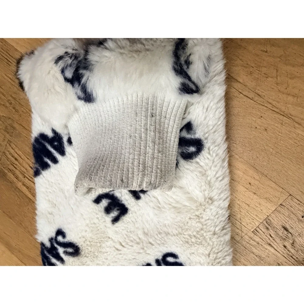 RARE Prototype SMFK Sample Fur Jacket All Over Print Zip Streetwear Collectable